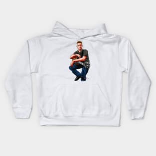 Jace Everett - An illustration by Paul Cemmick Kids Hoodie